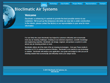 Tablet Screenshot of bioclimatic.com